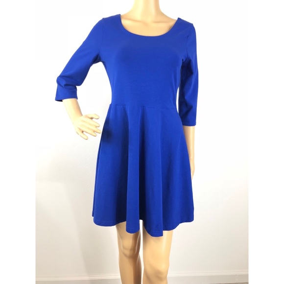 Express Dresses & Skirts - Express Blue Skate Dress Size Medium